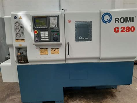 torno cnc g280|Torno CNC ROMI G280 (2006) – Css Máquinas.